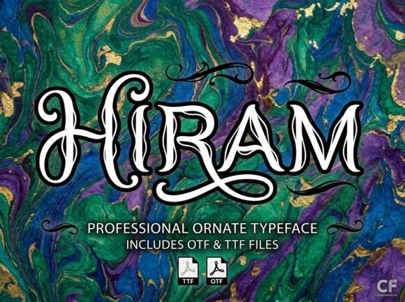 Discover the Bold Visual Impact of the Hiram Font