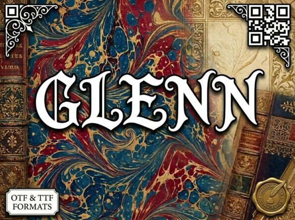 Discovering Glenn: A Decorative Typeface for Bold Statements