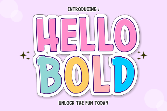 Discovering Hello Bold: A Font That Brings Joy to Every Design
