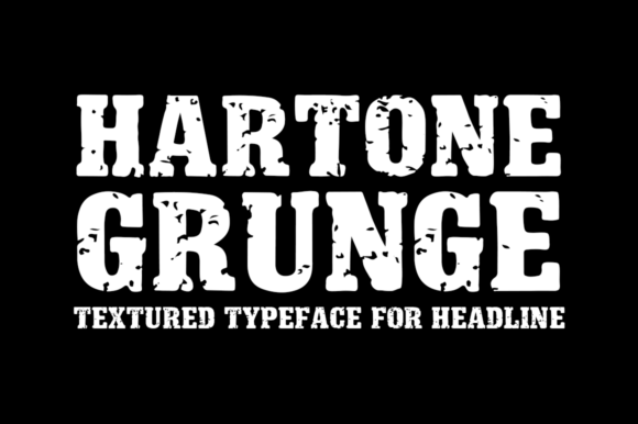Hartone: A Font That Brings Grit and Character to Your Designs